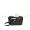 PRADA LOGO-PLAQUE LEATHER SHOULDER BAG 1BD339 (20.5*10.5*4cm) 