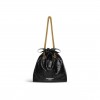BALENCIAGA WOMEN'S CRUSH TOTE BAG SMALL IN BLACK 742942210IT1000 (25.9*23.9*9.9cm)