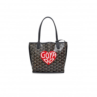 GOYARD ANJOU BAG COEUR OVERSIZED RED 358370 (29*20cm) GOYARD ANJOU BAG COEUR OVERSIZED RED 358370 (29*20cm)