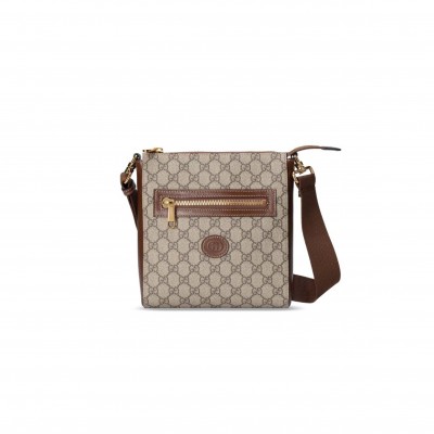 GUCCI INTERLOCKING G MESSENGER BAG 681021 (21*23.5*4.5cm)
