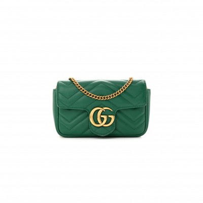 GUCCI GG MARMONT MINI SHOULDER BAG 476433 (16.5*10*4.5cm)
