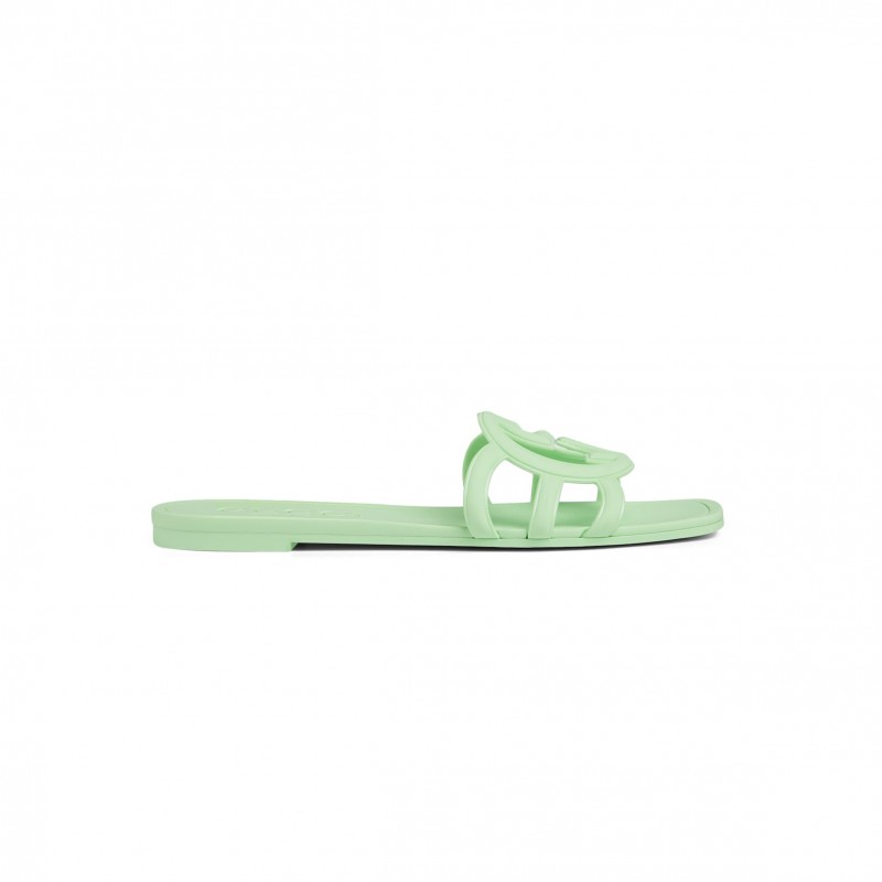 GUCCI WOMEN'S INTERLOCKING G SLIDE SANDAL 780307