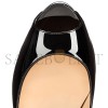 CHRISTIAN LOUBOUTIN NEW VERY PRIVÉ120 MM PLATFORM PUMPS PATENT CALF LEATHER BLACK WOMEN 1150600BK01 CHRISTIAN LOUBOUTIN NEW VERY PRIVÉ120 MM PLATFORM PUMPS PATENT CALF LEATHER BLACK WOMEN 1150600BK01
