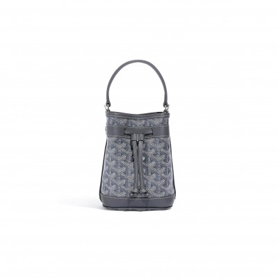 GOYARD PETIT FLOT MINI BUCKET BAG PEFLOTMINTY51CL51P (17.5*12*10cm)