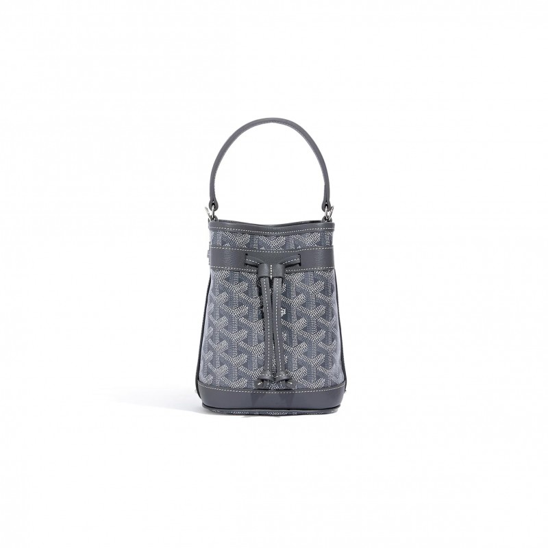 GOYARD PETIT FLOT MINI BUCKET BAG PEFLOTMINTY51CL51P (17.5*12*10cm) GOYARD PETIT FLOT MINI BUCKET BAG PEFLOTMINTY51CL51P (17.5*12*10cm)