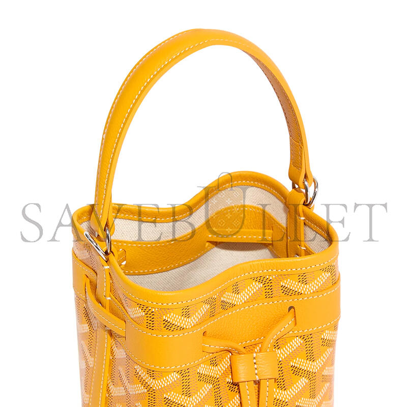 GOYARD PETIT FLOT MINI BUCKET BAG PEFLOTMINTY08CL08P (17.5*12*10cm) GOYARD PETIT FLOT MINI BUCKET BAG PEFLOTMINTY08CL08P (17.5*12*10cm)