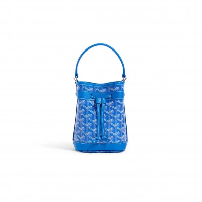 GOYARD PETIT FLOT MINI BUCKET BAG PEFLOTMINTY10CL10P (17.5*12*10cm)