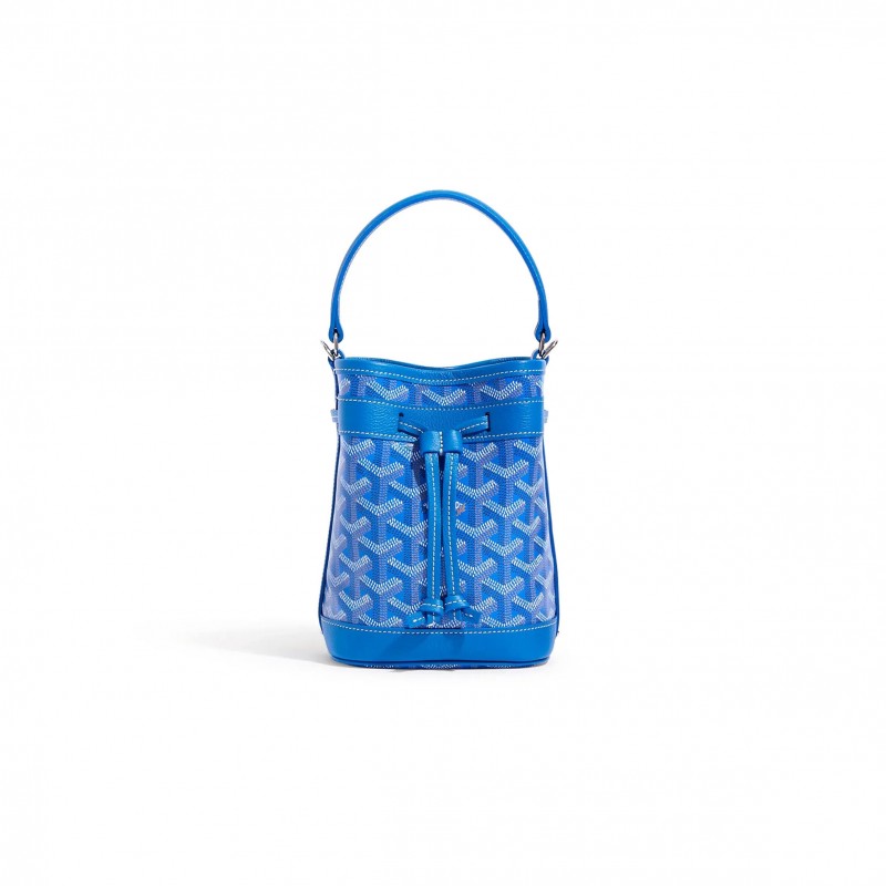 GOYARD PETIT FLOT MINI BUCKET BAG PEFLOTMINTY10CL10P (17.5*12*10cm) GOYARD PETIT FLOT MINI BUCKET BAG PEFLOTMINTY10CL10P (17.5*12*10cm)