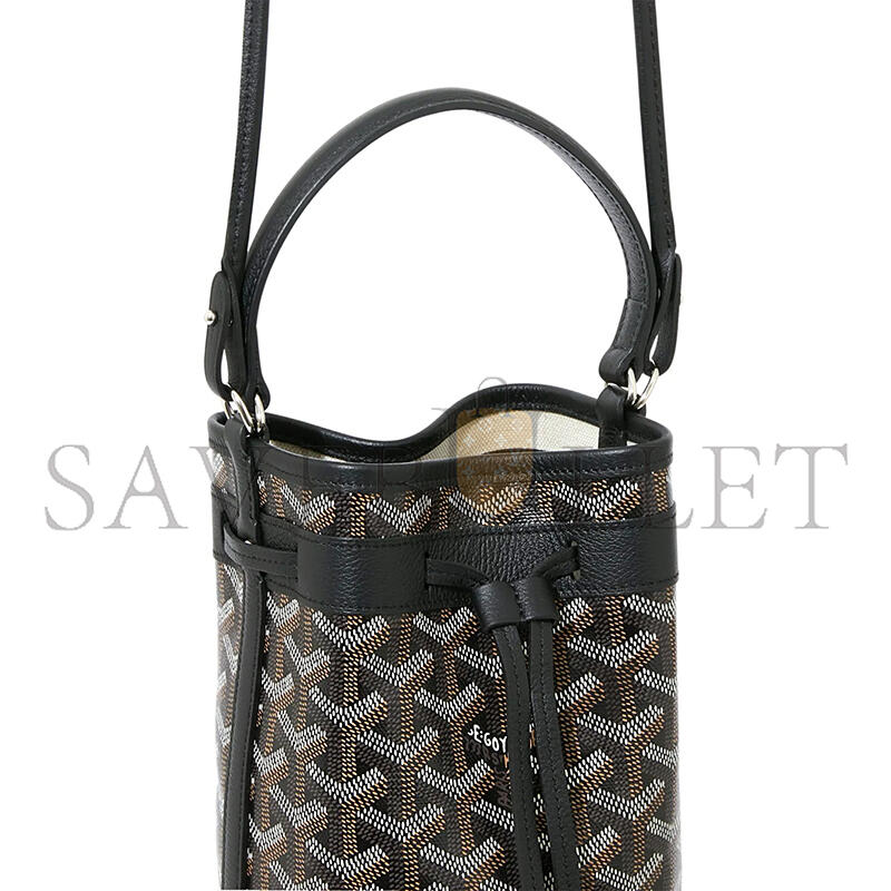 GOYARD PETIT FLOT MINI BUCKET BAG PEFLOTMINTY01CL01P (17.5*12*10cm)