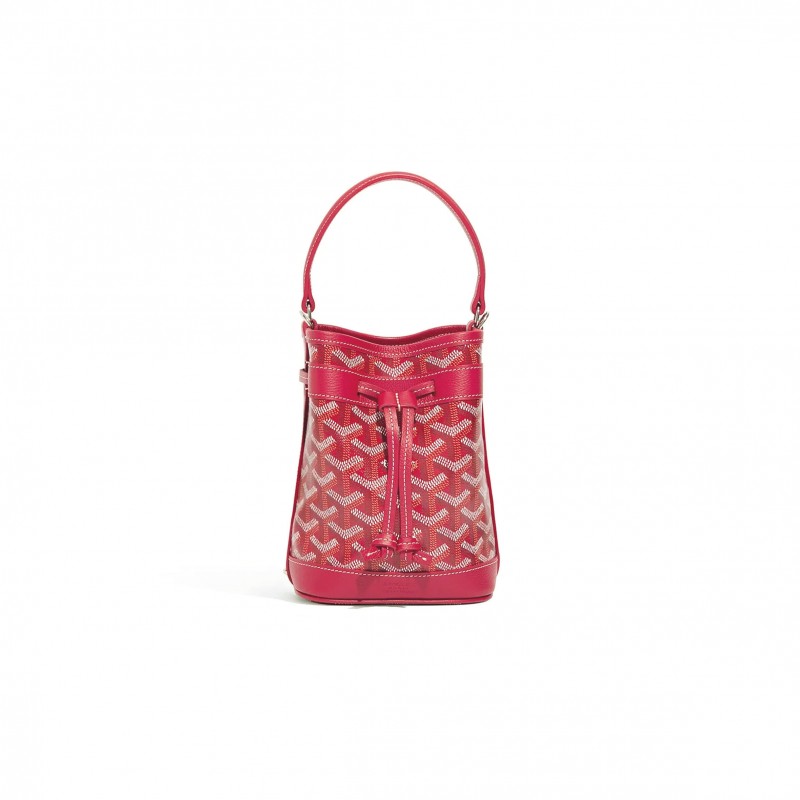 GOYARD PETIT FLOT MINI BUCKET BAG PEFLOTMINTY06CL07P (17.5*12*10cm)