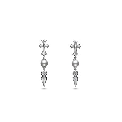 CHROME HEARTS X MIKIMOTO EARRINGS CHROME HEARTS X MIKIMOTO EARRINGS