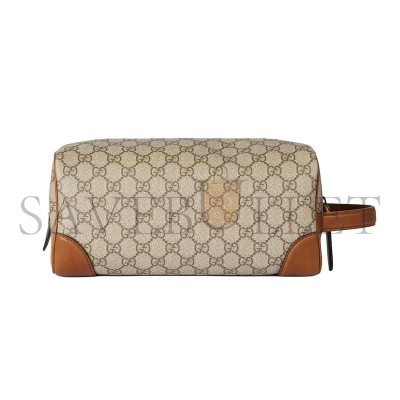 GUCCI GG EMBLEM MEDIUM TOILETRY CASE 821163 (28*14*14cm) GUCCI GG EMBLEM MEDIUM TOILETRY CASE 821163 (28*14*14cm)