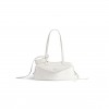 BALENCIAGA WOMEN'S CARRIE BOWLING BAG SMALL IN WHITE 8329202ABNP9016 (30.9*11.9*11.9cm) BALENCIAGA WOMEN'S CARRIE BOWLING BAG SMALL IN WHITE 8329202ABNP9016 (30.9*11.9*11.9cm)