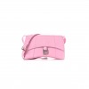 BALENCIAGA SMALL DOWN TOWN SHOULDER BAG IN PINK 6164461SXHY1000 (25.4*16*8.4cm)