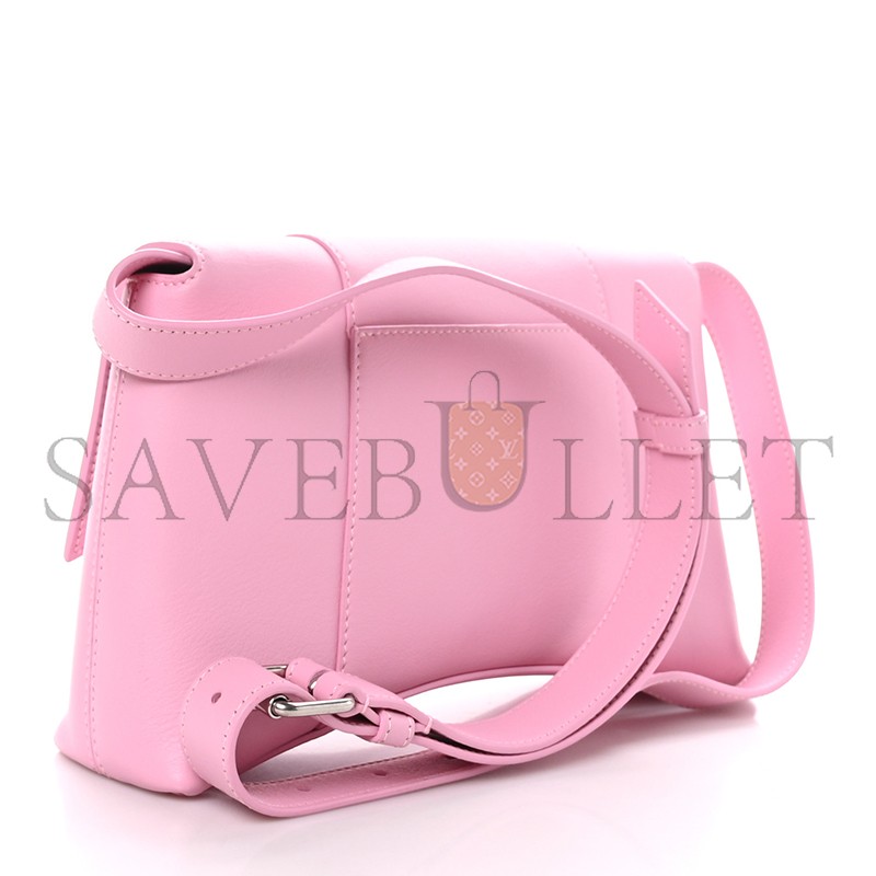 BALENCIAGA SMALL DOWN TOWN SHOULDER BAG IN PINK 6164461SXHY1000 (25.4*16*8.4cm)