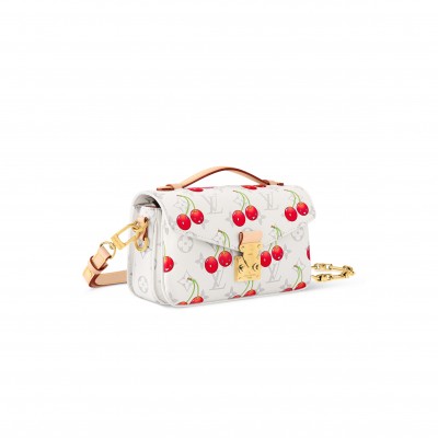LOUIS VUITTON MURAKAMI LV X TM POCHETTE MÉTIS EAST WEST M14231 (21.5*13.5*6cm) 
