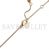 MESSIKA BABY MOVE ROSE GOLD NECKLACE WITH DIAMONDS 