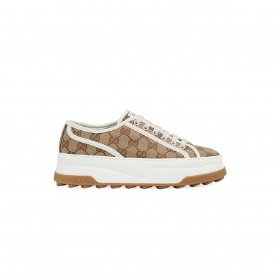 GUCCI TENNIS TRECK LOW-TOP SNEAKERS 