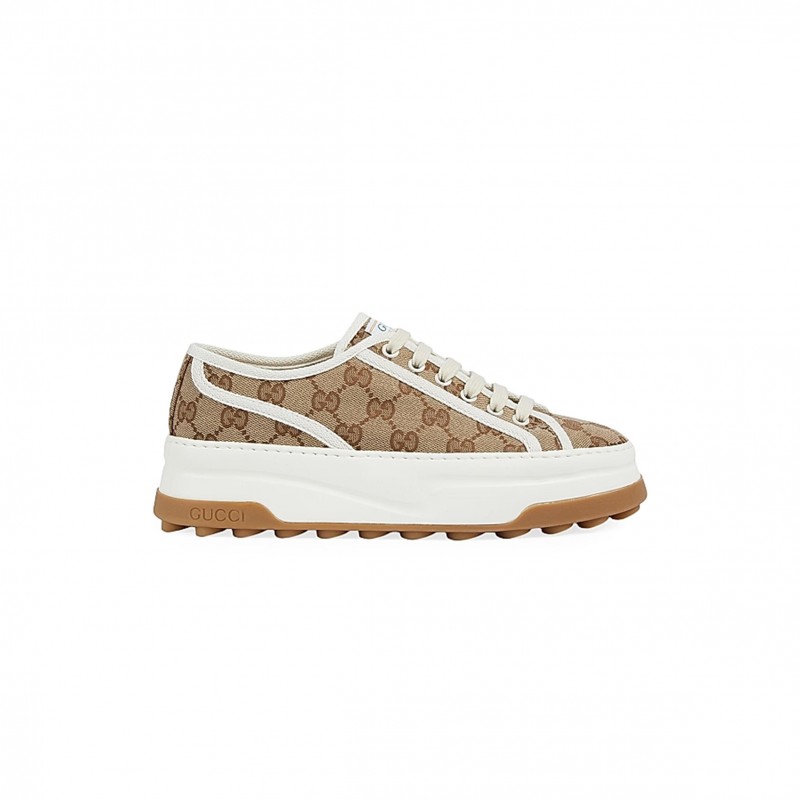 GUCCI TENNIS TRECK LOW-TOP SNEAKERS 