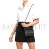 VALENTINO GARAVANIROCKSTUD BLACK WOMEN'S LEATHER BAG  (19*12*3cm)