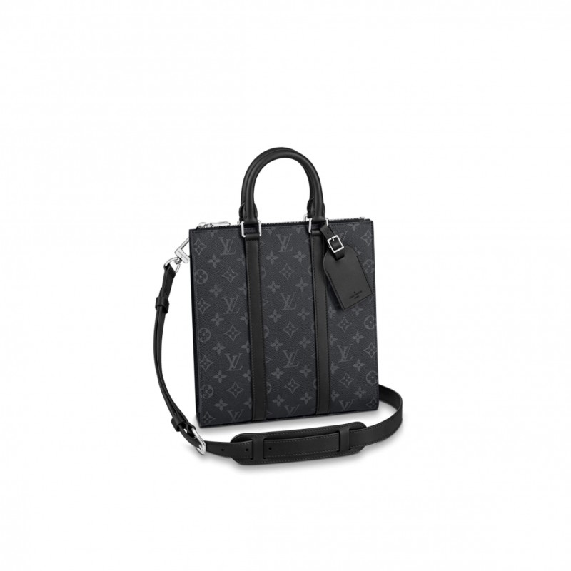 LOUIS VUITTON MASTER LV SAC PLAT CROSS HANDBAGS M46098 (28.5*26*6cm)