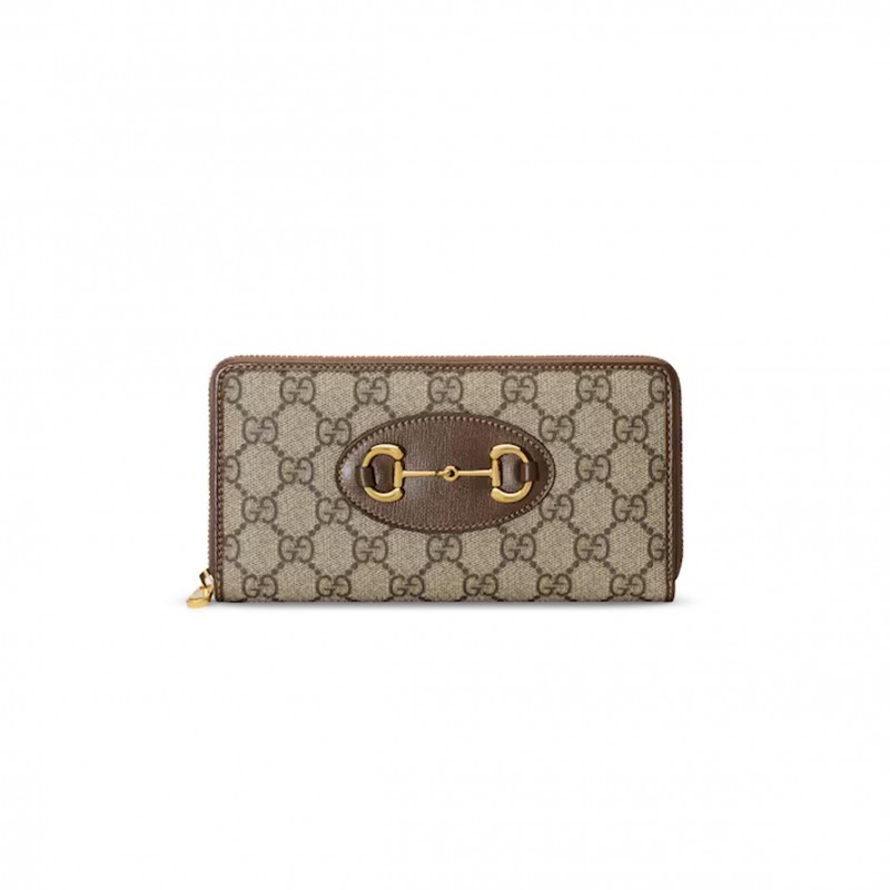 GUCCI HORSEBIT 1955 ZIP AROUND WALLET ‎621889 (19*10*4cm)