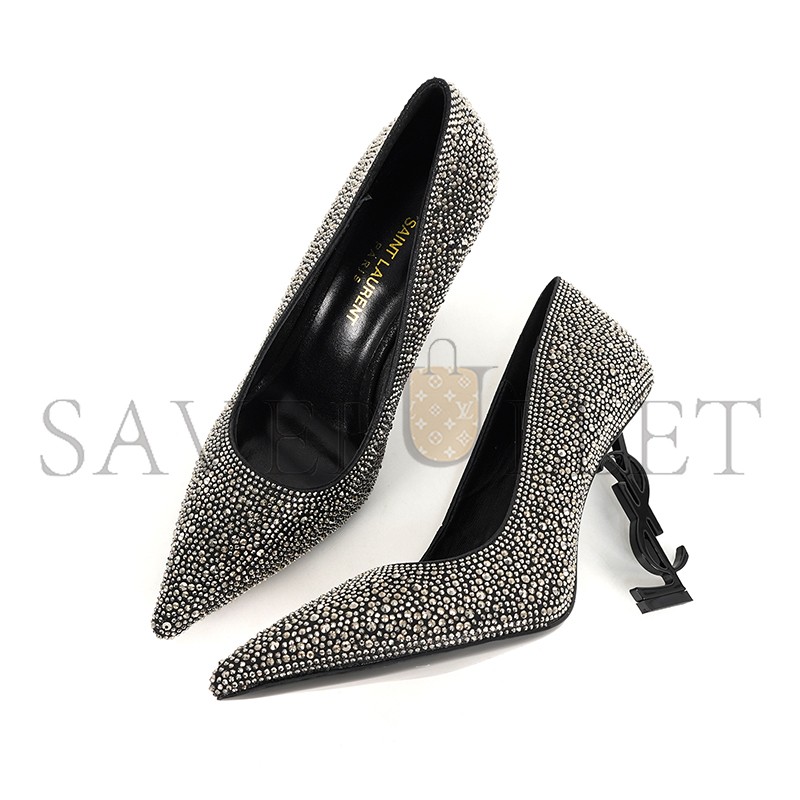 YSL OPYUM GLITTER PUMPS 