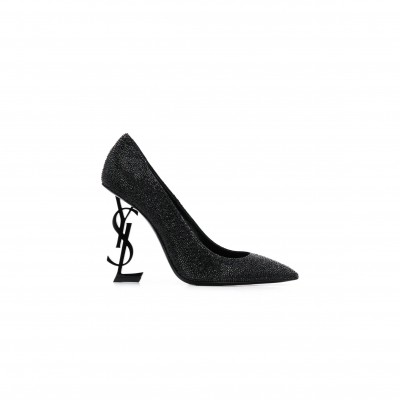 YSL OPYUM GLITTER PUMPS 