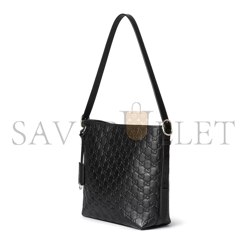 GUCCI GG EMBLEM SMALL SHOULDER BAG 848881 (26*24*10cm)