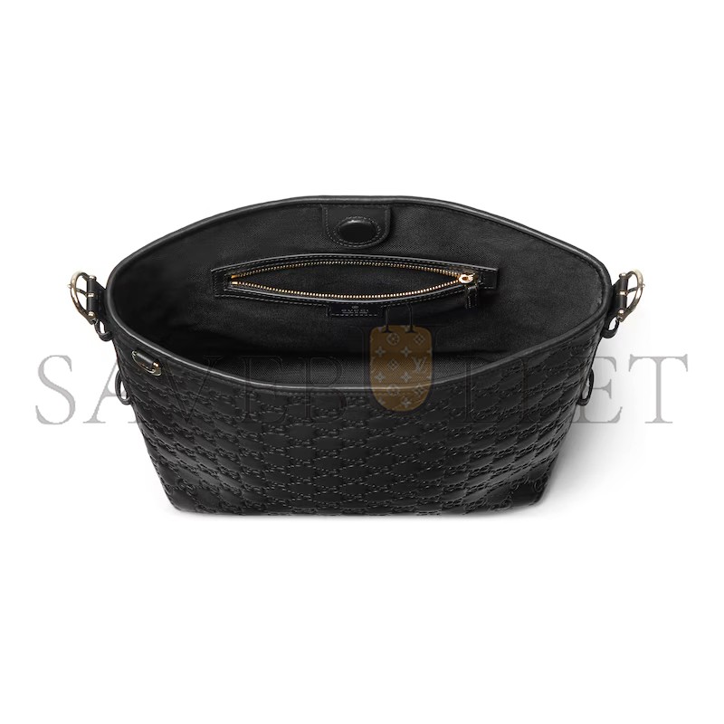 GUCCI GG EMBLEM SMALL SHOULDER BAG 848881 (26*24*10cm)