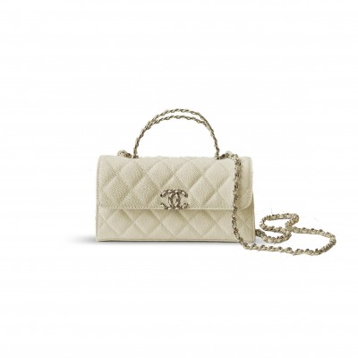 CHANEL FLAP PHONE HOLDER WITH CHAIN GRAINED SHINY AP3238 (18*10*4.5cm) CHANEL FLAP PHONE HOLDER WITH CHAIN GRAINED SHINY AP3238 (18*10*4.5cm)