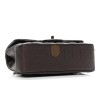 CHANEL LAMBSKIN QUILTED MINI TOP HANDLE RECTANGULAR FLAP LIGHT GOLD BURGUNDY 1106160 (20*13*6cm)