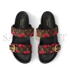 LOUIS VUITTON MURAKAMI LV X TM BOM DIA FLAT COMFORT MULE 1AHM03 LOUIS VUITTON MURAKAMI LV X TM BOM DIA FLAT COMFORT MULE 1AHM03