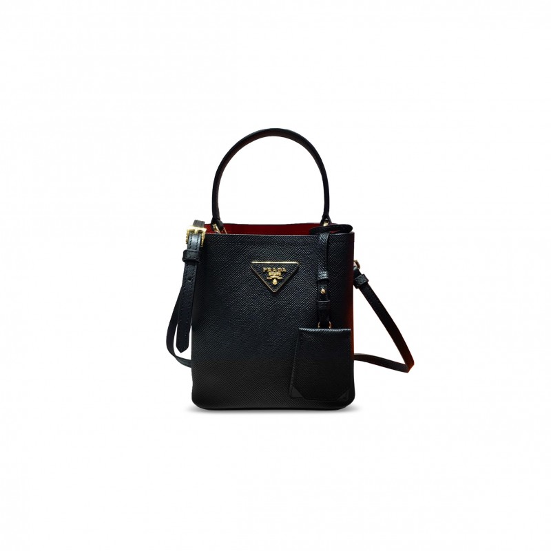 PRADA SAFFIANO SMALL PANIER BUCKET BAG 1BA217 (18*17*10.5cm)