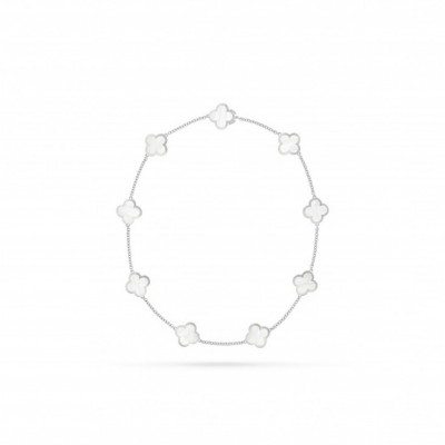 VAN CLEEF ARPELS PURE ALHAMBRA NECKLACE, 9 MOTIFS 674520