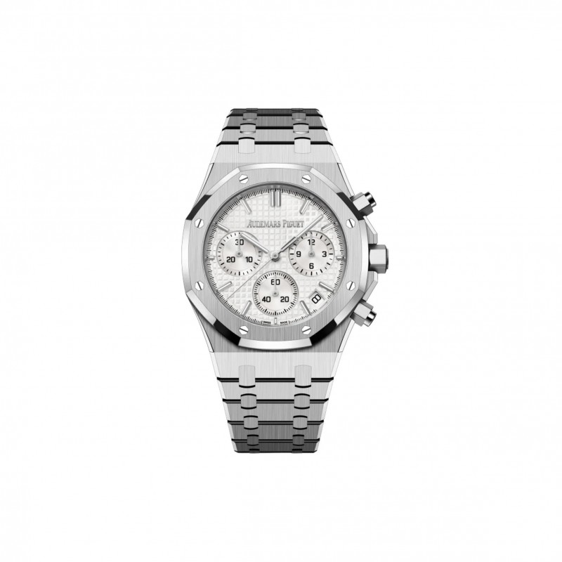 AUDEMARS PIGUET ROYAL OAK CHRONOGRAPH WHITE DIAL 26240ST.OO.1320ST.07 