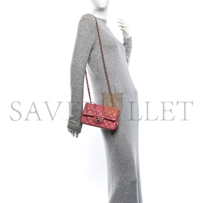 CHANEL LAMBSKIN QUILTED MINI RECTANGULAR FLAP PINK A01116 (20*13*6cm) CHANEL LAMBSKIN QUILTED MINI RECTANGULAR FLAP PINK A01116 (20*13*6cm)