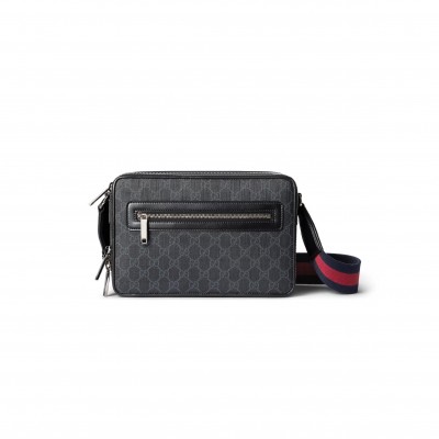 GUCCI GG BLACK MEDIUM CROSSBODY BAG ‎822072 (26.5*17.5*8cm)