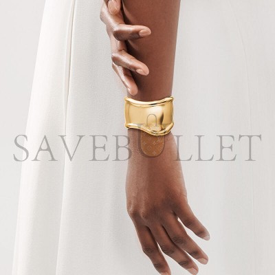 TIFFANY ELSA PERETTI® LARGE BONE CUFF IN 18K GOLD 69147119