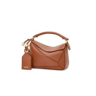 LOEWE MINI FEATHERLIGHT PUZZLE BAG IN NAPPA LAMBSKIN A510PLIX04 (17.5*12.5*7.5cm)