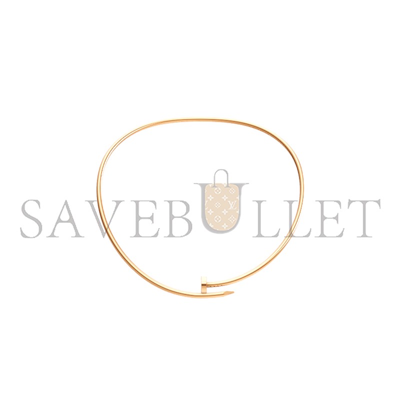 CARTIER JUSTE UN CLOU TORQUE NECKLACE, SMALL MODEL B7224799
