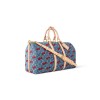 LOUIS VUITTON MASTER MURAKAMI LV X TM KEEPALL BANDOULIÈRE 45 M13875 (45*27*20cm) LOUIS VUITTON MASTER MURAKAMI LV X TM KEEPALL BANDOULIÈRE 45 M13875 (45*27*20cm)