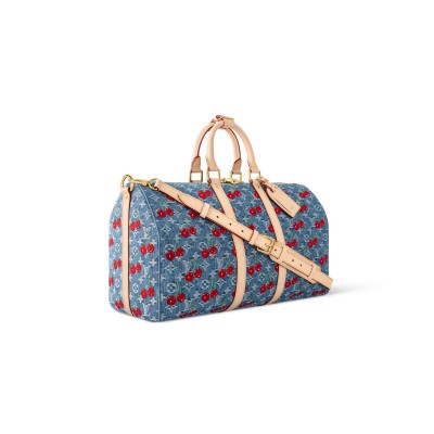 LOUIS VUITTON MASTER MURAKAMI LV X TM KEEPALL BANDOULIÈRE 45 M13875 (45*27*20cm)