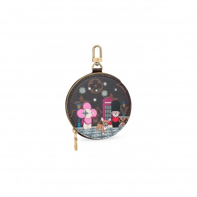 LOUIS VUITTON ROUND COIN PURSE 100385 (9*9*2cm) LOUIS VUITTON ROUND COIN PURSE 100385 (9*9*2cm)
