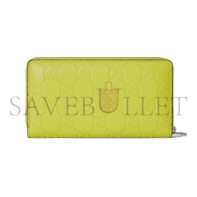 GUCC IMPRINT ZIP AROUND WALLET 835003 (19*10.5*2.5cm) GUCC IMPRINT ZIP AROUND WALLET 835003 (19*10.5*2.5cm)