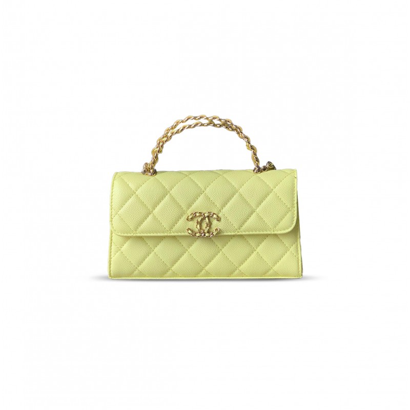 CHANEL FLAP PHONE HOLDER WITH CHAIN AP3238 (18*10*4.5cm)