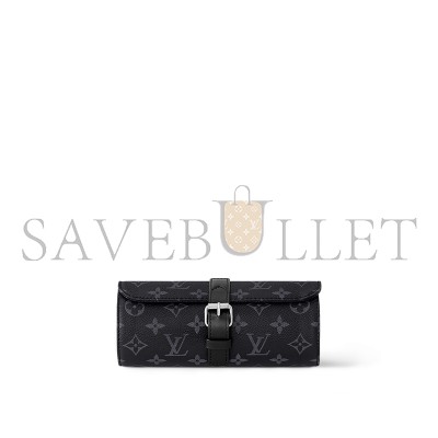 LOUIS VUITTON 3 WATCH BOXES M43385 (20*8*8cm) LOUIS VUITTON 3 WATCH BOXES M43385 (20*8*8cm)