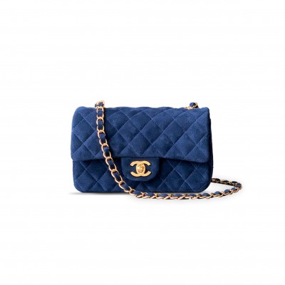 CHANEL MASTER SUEDE SMALL DOUBLE FLAP SHOULDER BAG 306491 (20*12*6cm) CHANEL MASTER SUEDE SMALL DOUBLE FLAP SHOULDER BAG 306491 (20*12*6cm)