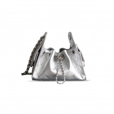 CHANEL 25 MINI HOBO BAG GRAINED CALFSKIN AS5631 (22*20*12.5cm)