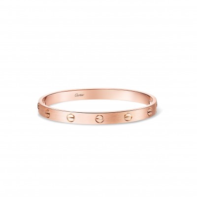 CARTIER LOVE BRACELET, CLASSIC MODEL, BRUSHED B6079917